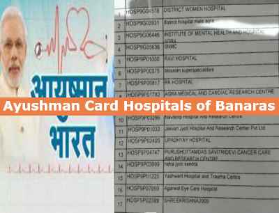 Banaras Ayushman Card Hospital List