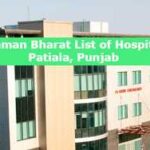 Ayushman Bharat List of Hospitals in Patiala, Punjab 