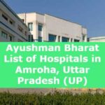 Ayushman Bharat List of Hospitals in Amroha, Uttar Pradesh (UP)
