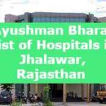 Ayushman Bharat List of Hospitals in Jhalawar, Rajasthan 