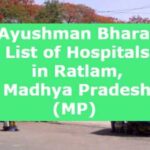 Ayushman Bharat List of Hospitals in Ratlam, Madhya Pradesh (MP) 