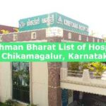 Ayushman Bharat List of Hospitals in Chikamagalur, Karnataka (1)