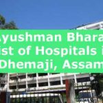 Ayushman Bharat List of Hospitals in Dhemaji, Assam