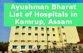 Ayushman Bharat List of Hospitals in Kamrup, Assam