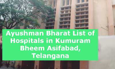 Ayushman Bharat List of Hospitals in Kumuram Bheem Asifabad, Telangana