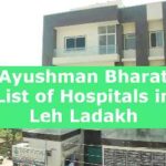 Ayushman Bharat List of Hospitals in Leh Ladakh, Ladakh
