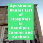 Ayushman Bharat List of Hospitals in Bandipur, Jammu and Kashmir