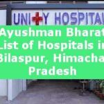 Ayushman Bharat List of Hospitals in Bilaspur, Himachal Pradesh