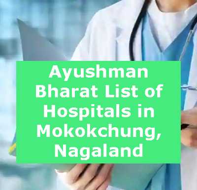 Ayushman Bharat List of Hospitals in Mokokchung, Nagaland