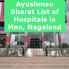 Ayushman Bharat List of Hospitals in Mon, Nagaland
