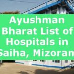 Ayushman Bharat List of Hospitals in Saiha, Mizoram