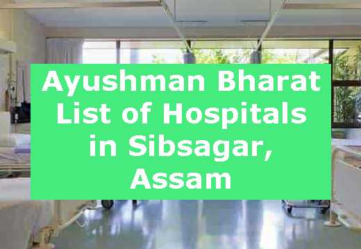 Ayushman Bharat List of Hospitals in Sibsagar, Assam